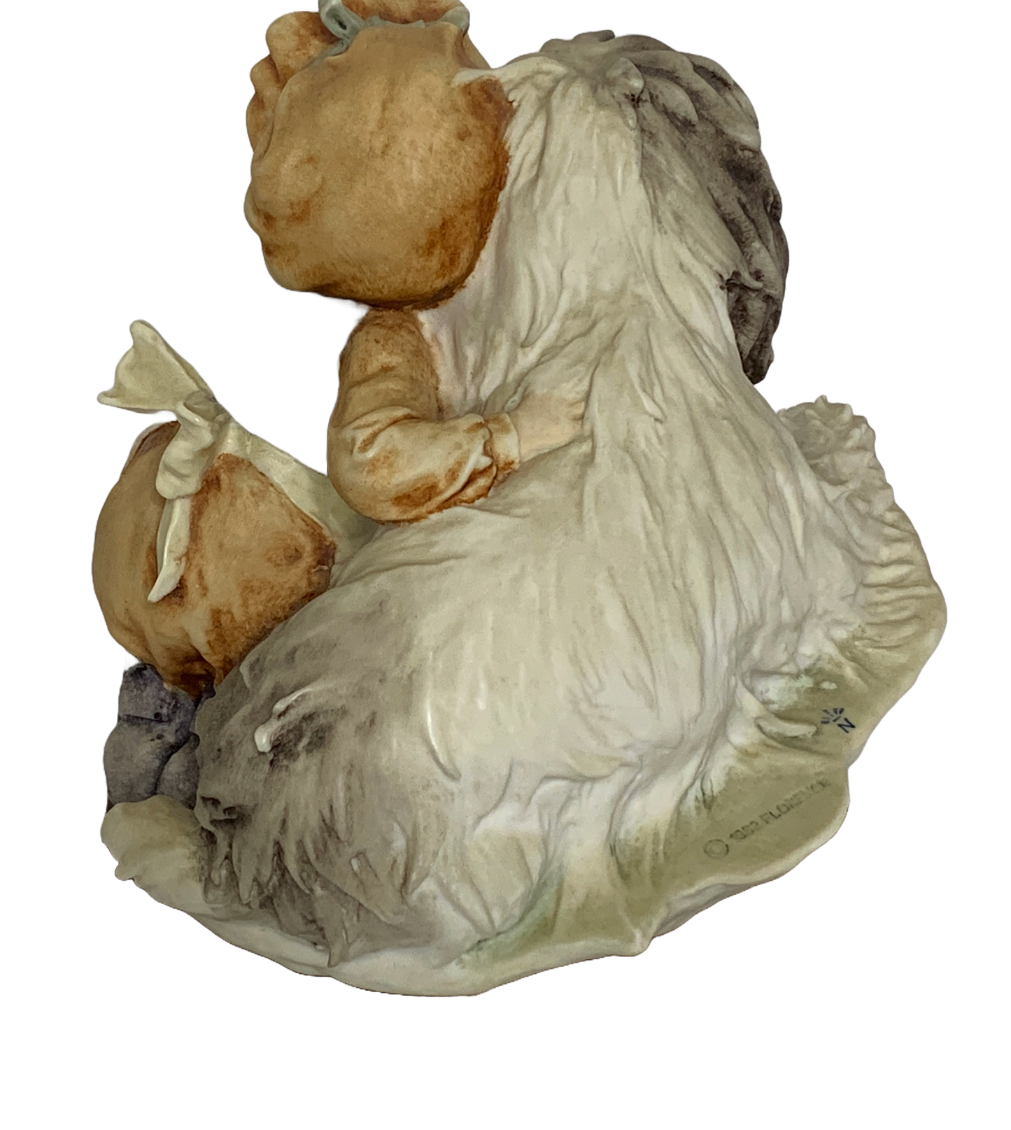 Figurine - G. Armani - Girl with Sheep Dog