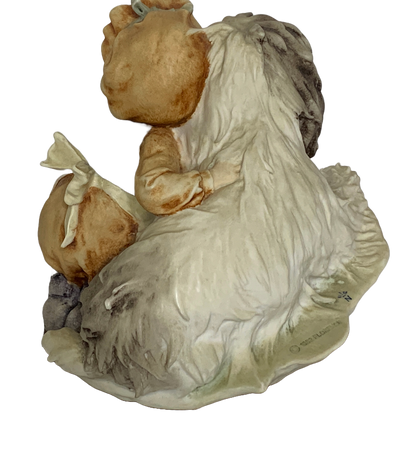 Figurine - G. Armani - Girl with Sheep Dog