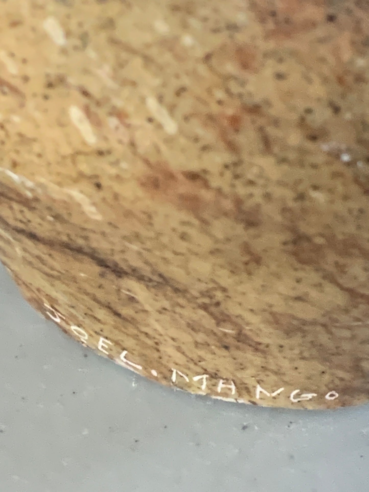 African Chieftain Head Sculpture