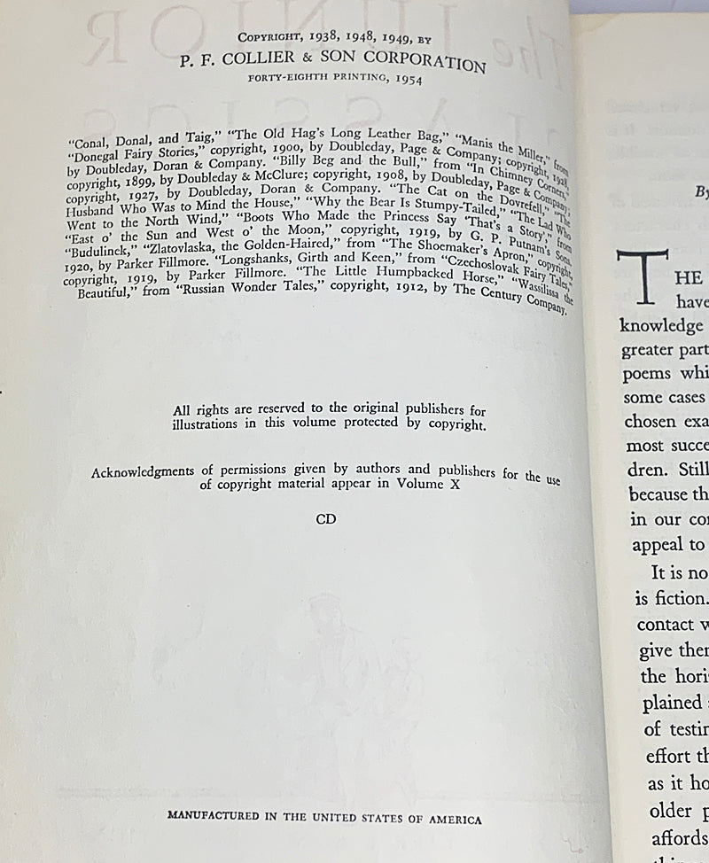 The Junior Classics volumes 1 - 10