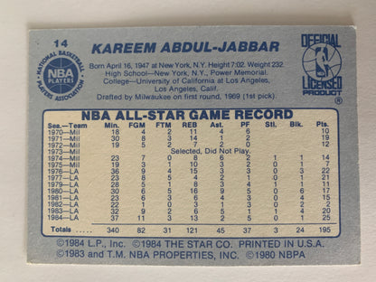 Kareem Abdul-Jabbar Star '84