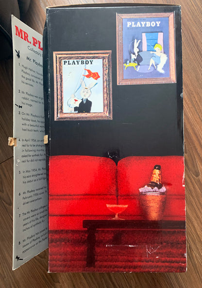 Vintage 1999 Mr. Playboy Hugh Hefner 30" Plush Bunny – Limited Edition collector's item