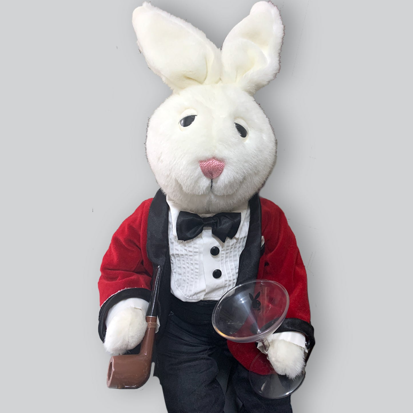 Vintage 1999 Mr. Playboy Hugh Hefner 30" Plush Bunny – Limited Edition collector's item