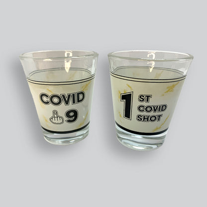 Covid Shots (well, shot glasses)