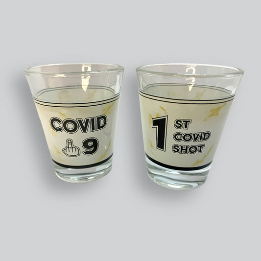 Covid Shots (well, shot glasses)