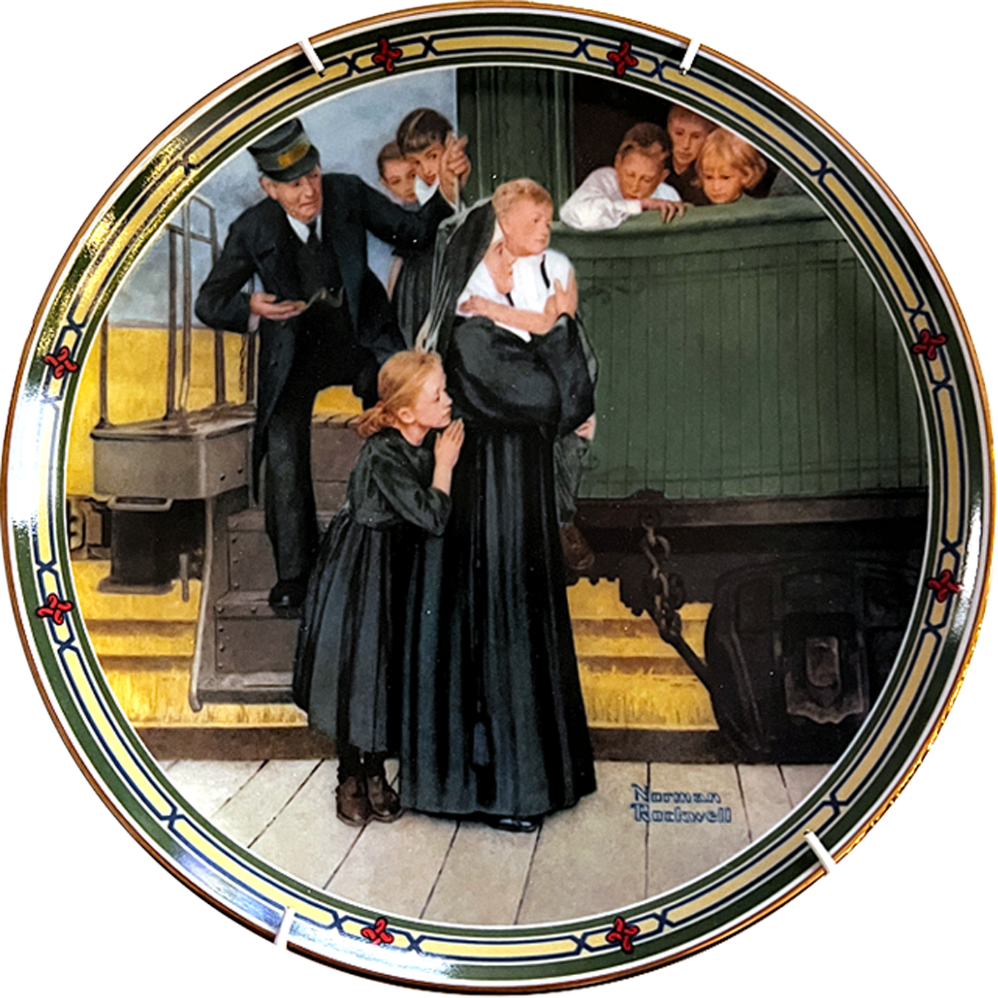 Norman Rockwell - SET - An Orphan's Dream & A Mother's Welcome