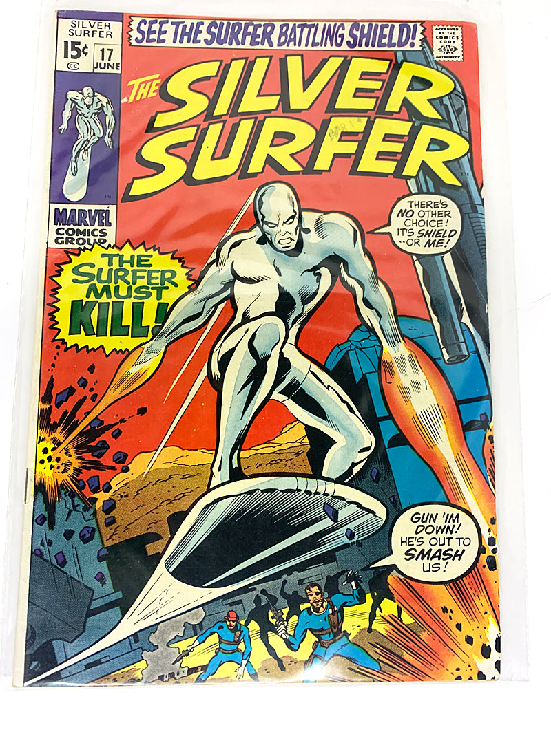 Marvel Comics - Silver Surfer #17 (1970)
