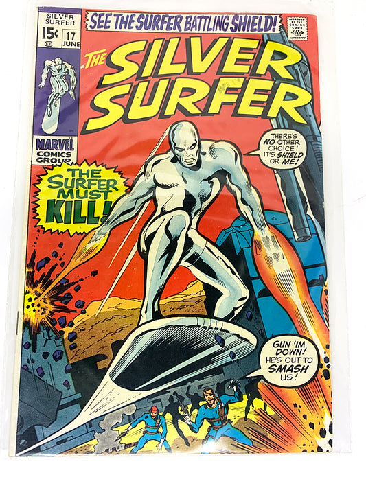 Marvel Comics - Silver Surfer #17 (1970)